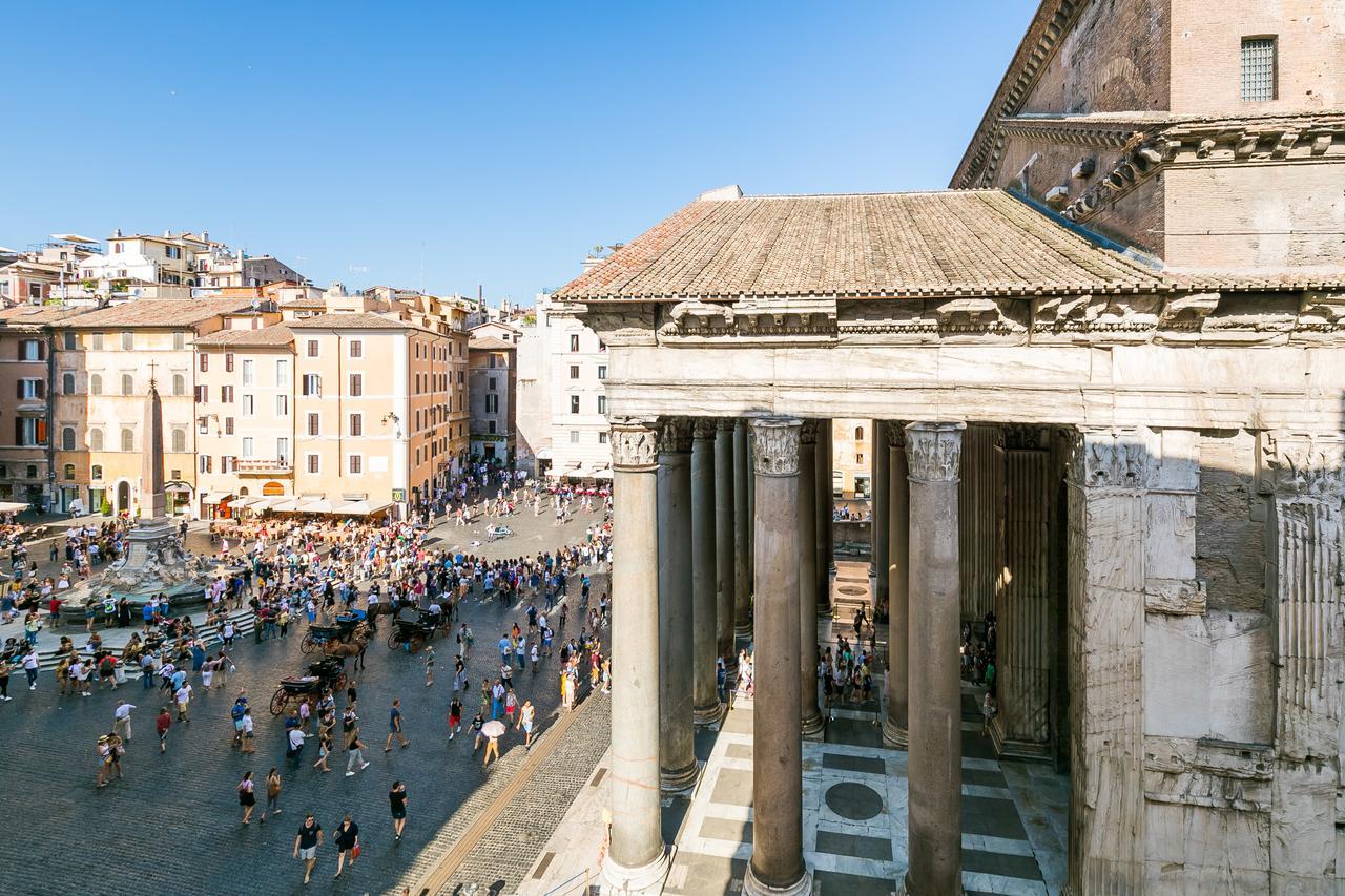 Villa Luxurious Loft Facing The Pantheon Roma Exterior foto