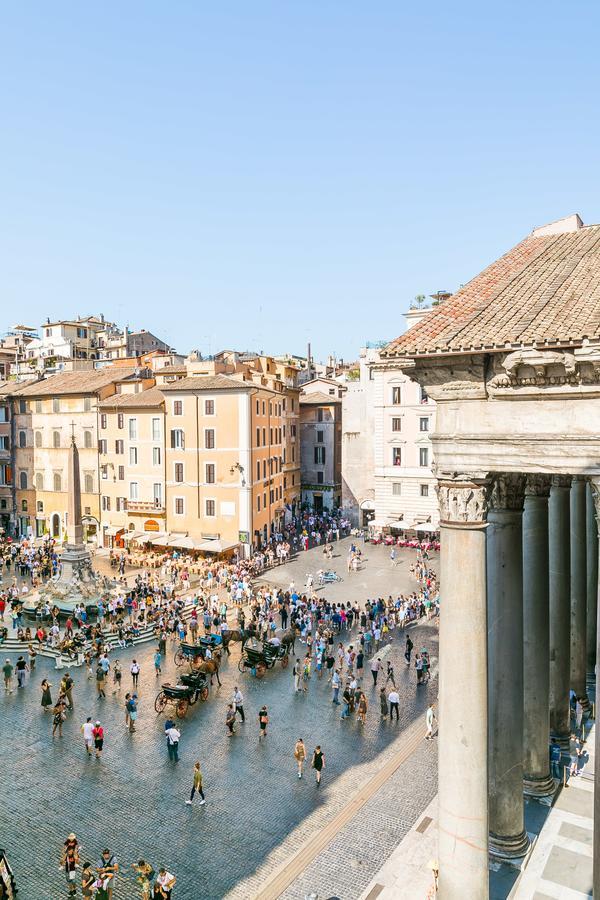 Villa Luxurious Loft Facing The Pantheon Roma Exterior foto